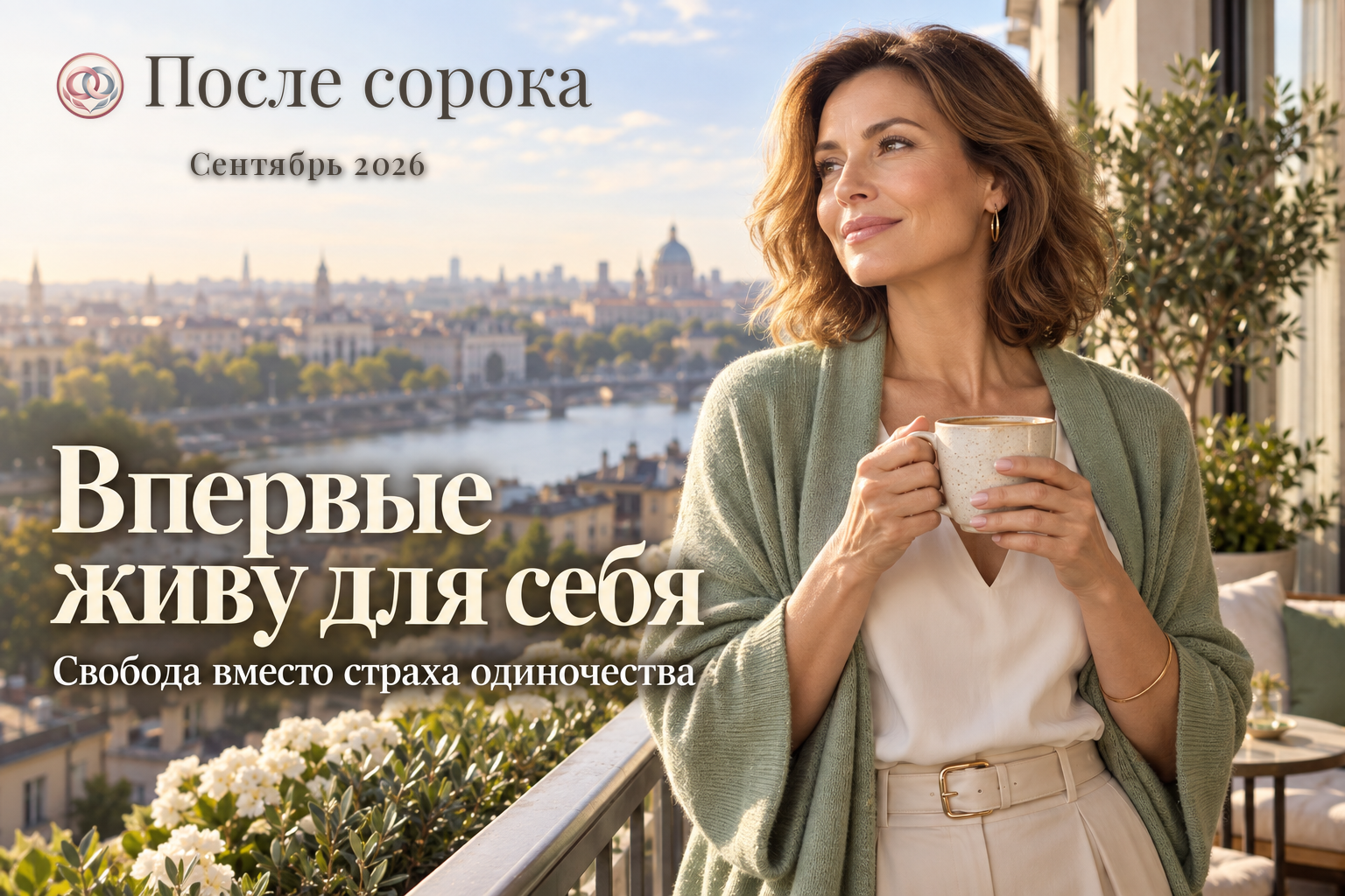 Одна — не значит одинока: как научиться радоваться жизни без пары после сорока