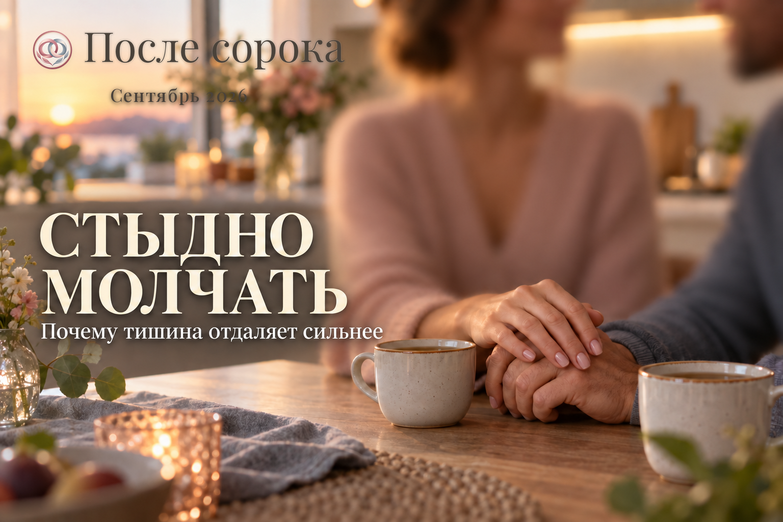 Стыдно говорить о сексе после 40: почему молчание увеличивает дистанцию и с чего начать