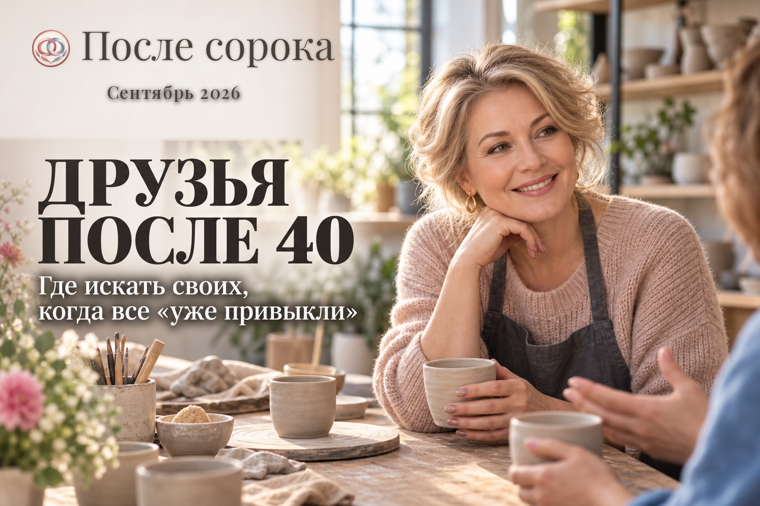 Почему после 40 знакомиться труднее — и как всё-таки найти друзей
